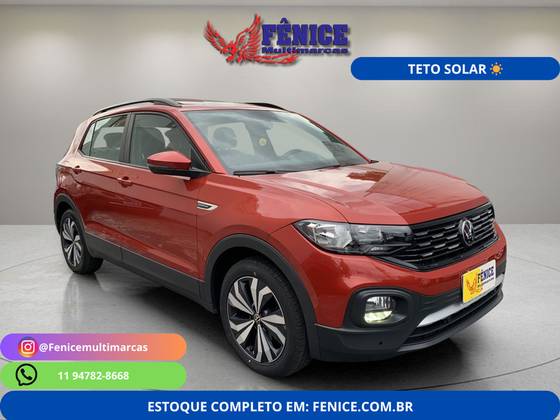 VOLKSWAGEN T-CROSS 1.0 200 TSI TOTAL FLEX COMFORTLINE AUTOMÁTICO VOLKSWAGEN T-CROSS 1.0 200 TSI TOTAL FLEX COMFORTLINE AUTOMÁTICO